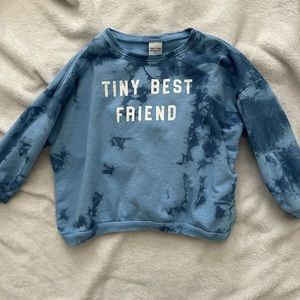 jean and june tiny best friend sweatshirt